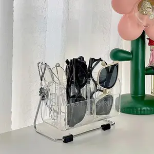 Transparent Acrylic Storage Box Rotating