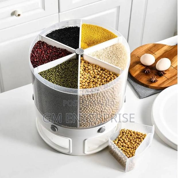6 Compartment Cereal Dispenser - main view