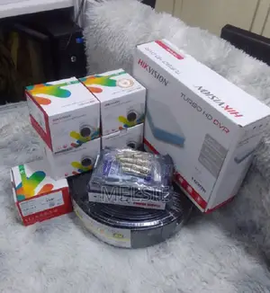 Hikvision 4 Channel CCTV Kit 24/7 Full Time Colored 2mp