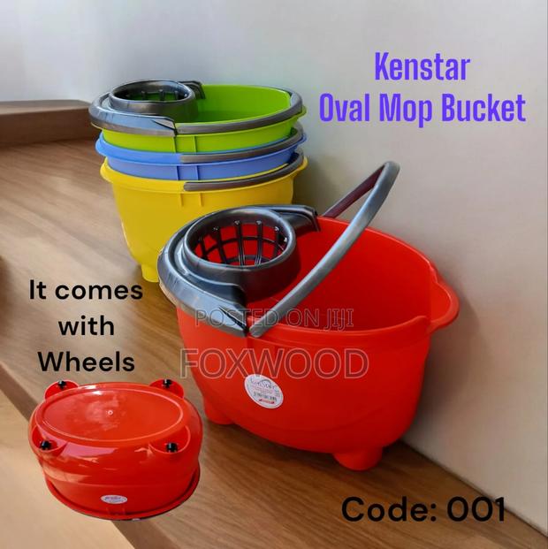 Mop Bucket With Wheels 20litres - thumbnail 2