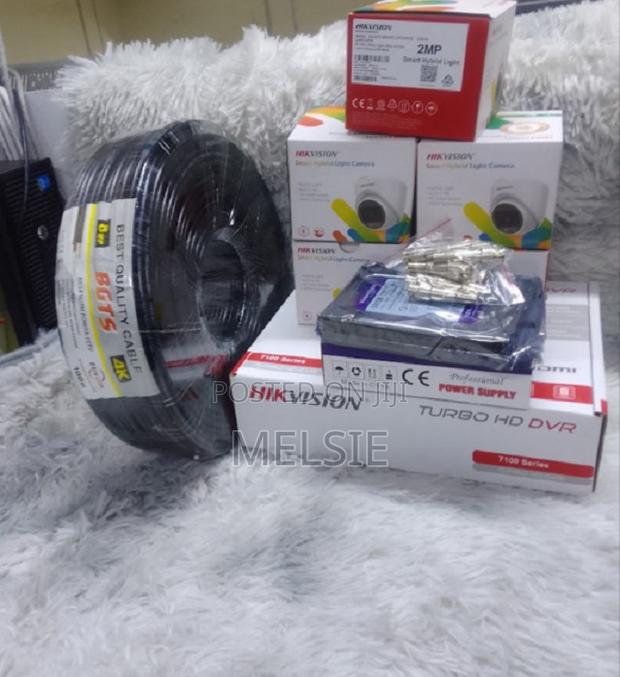 Hikvision Hd 1080p 2mp Colorvu 4 Channel CCTV Kit