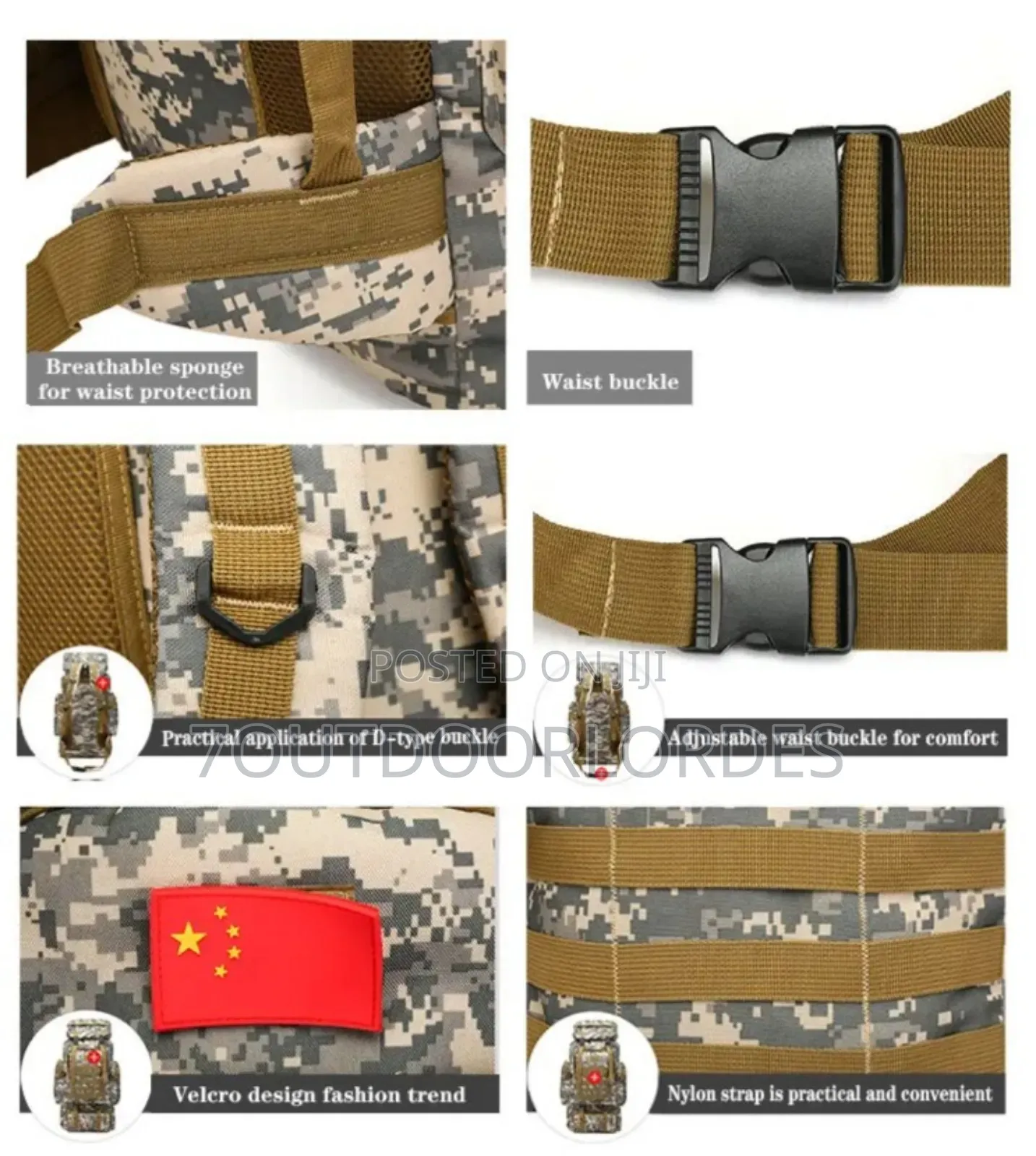 Large Bag Tactical Rucksack