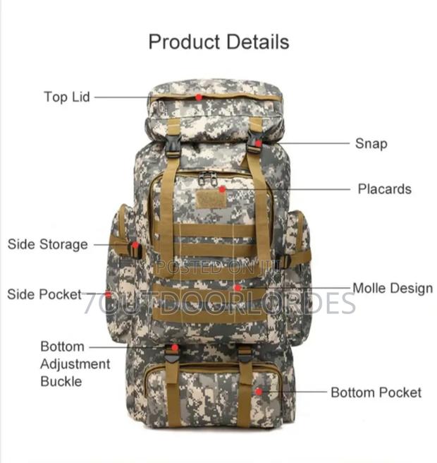 Large Bag Tactical Rucksack - thumbnail 7