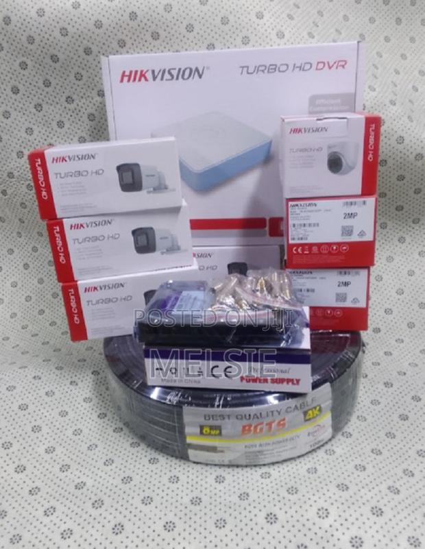 2mp 4 Ch 1080p CCTV Cameras System Kit With 500gb Harddisk - main view
