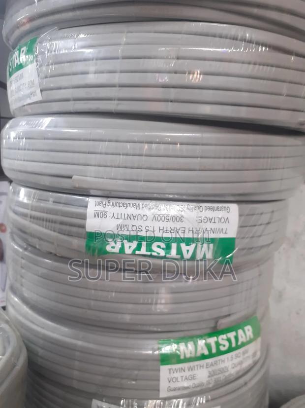 2.5mm Twin With Earth.90m Mastar Electrical Cable.