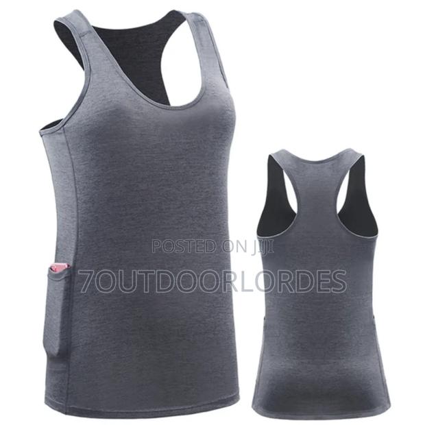 Ladys Gym Workout Running Vest - thumbnail 3