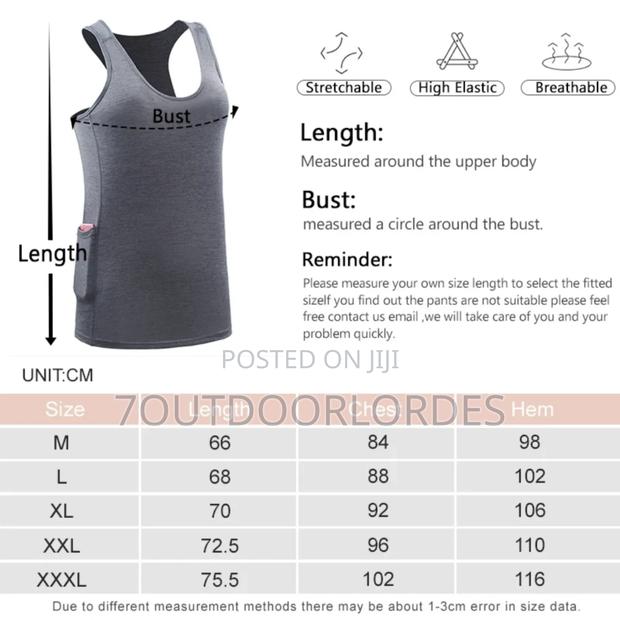 Ladys Gym Workout Running Vest - thumbnail 4