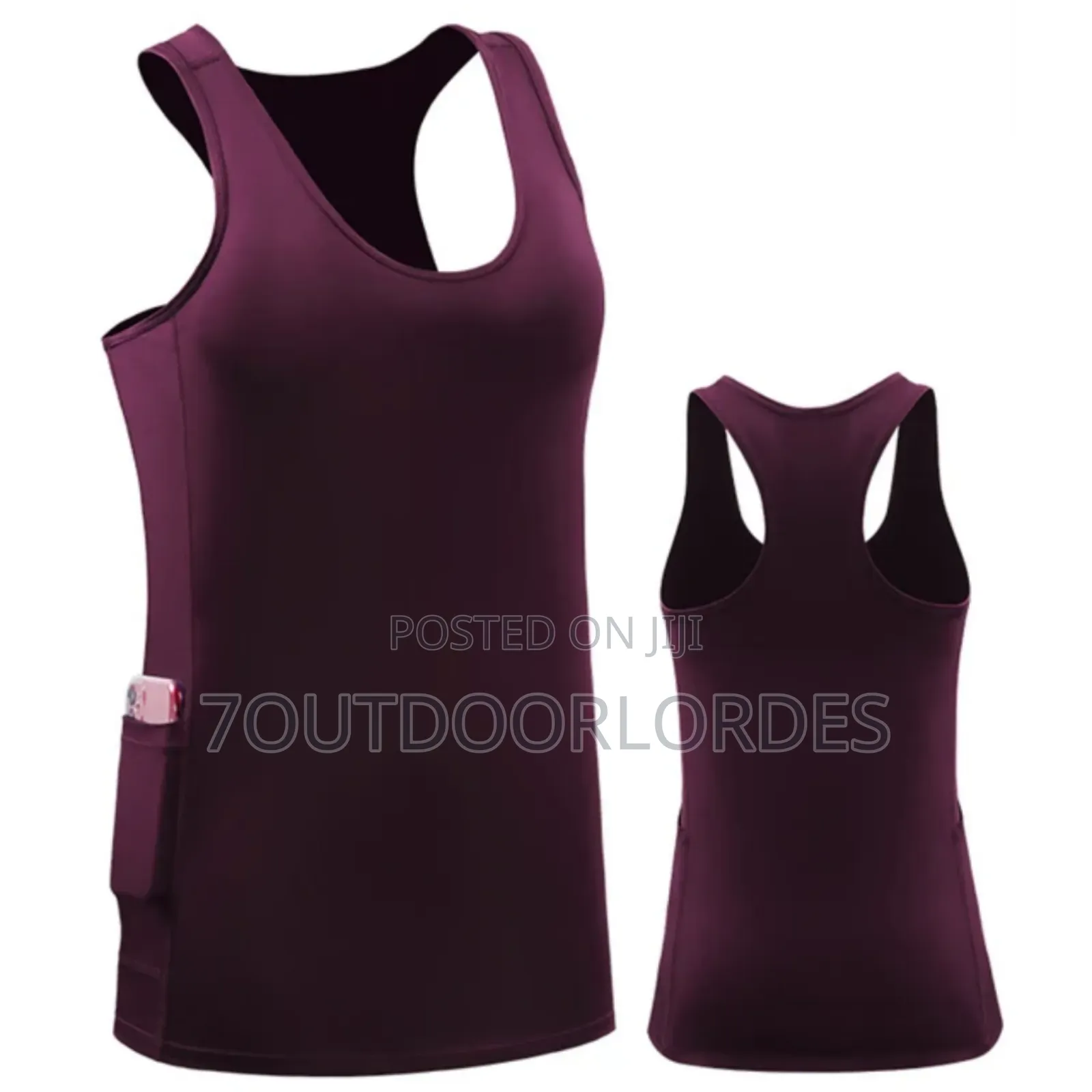 Ladys Gym Workout Running Vest