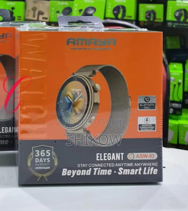 Amaya Asw-02 Elegant Smart Watch With Bluetooth Call - thumbnail 3