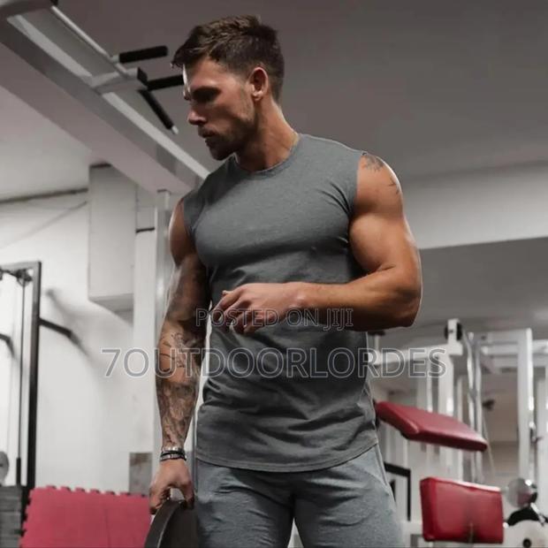 Cotton Gym Running Workout Vest - thumbnail 6