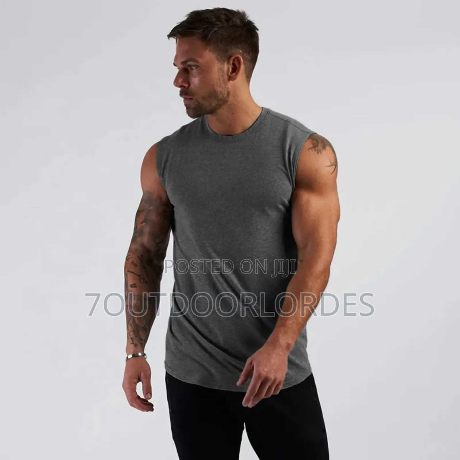 Cotton Gym Running Workout Vest