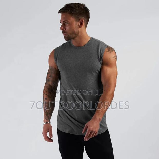 Cotton Gym Running Workout Vest - thumbnail 10