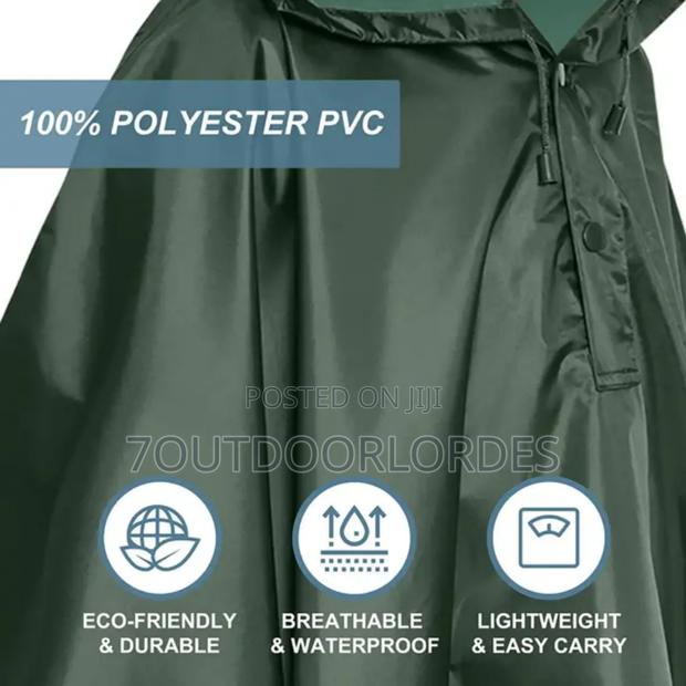 Poncho , Ground Sheet, Raincoat - thumbnail 4