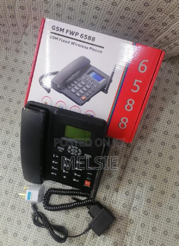 Landline Phone GSM 6588 Sim Card Based - main view