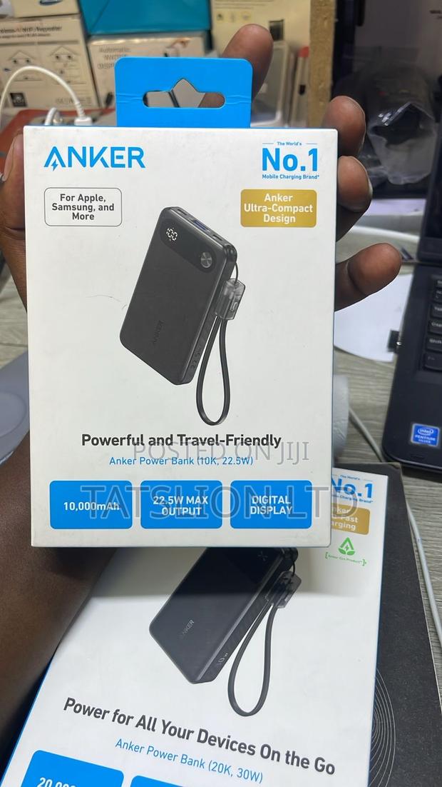 Anker Power Bank 10000mah 22.5w Portable Power Bank