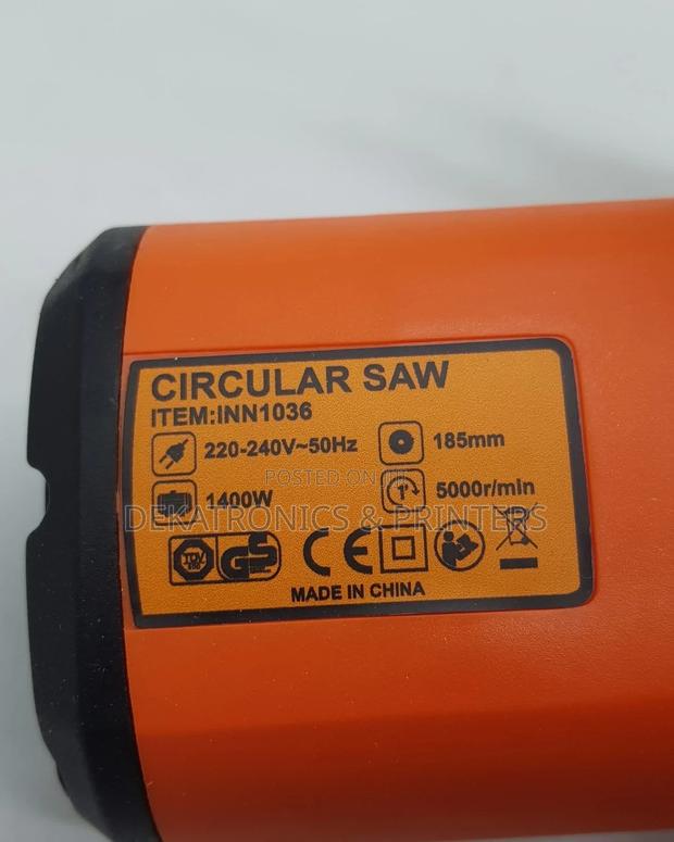 Circular Cutting Saw 1400w, 7” - thumbnail 5