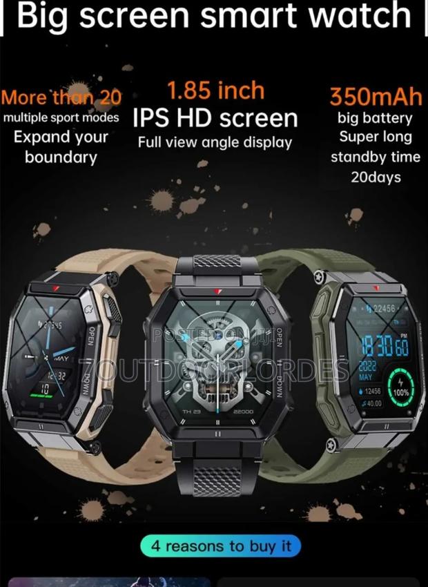 Tactical Outdoor Smart Sport Watch - thumbnail 6