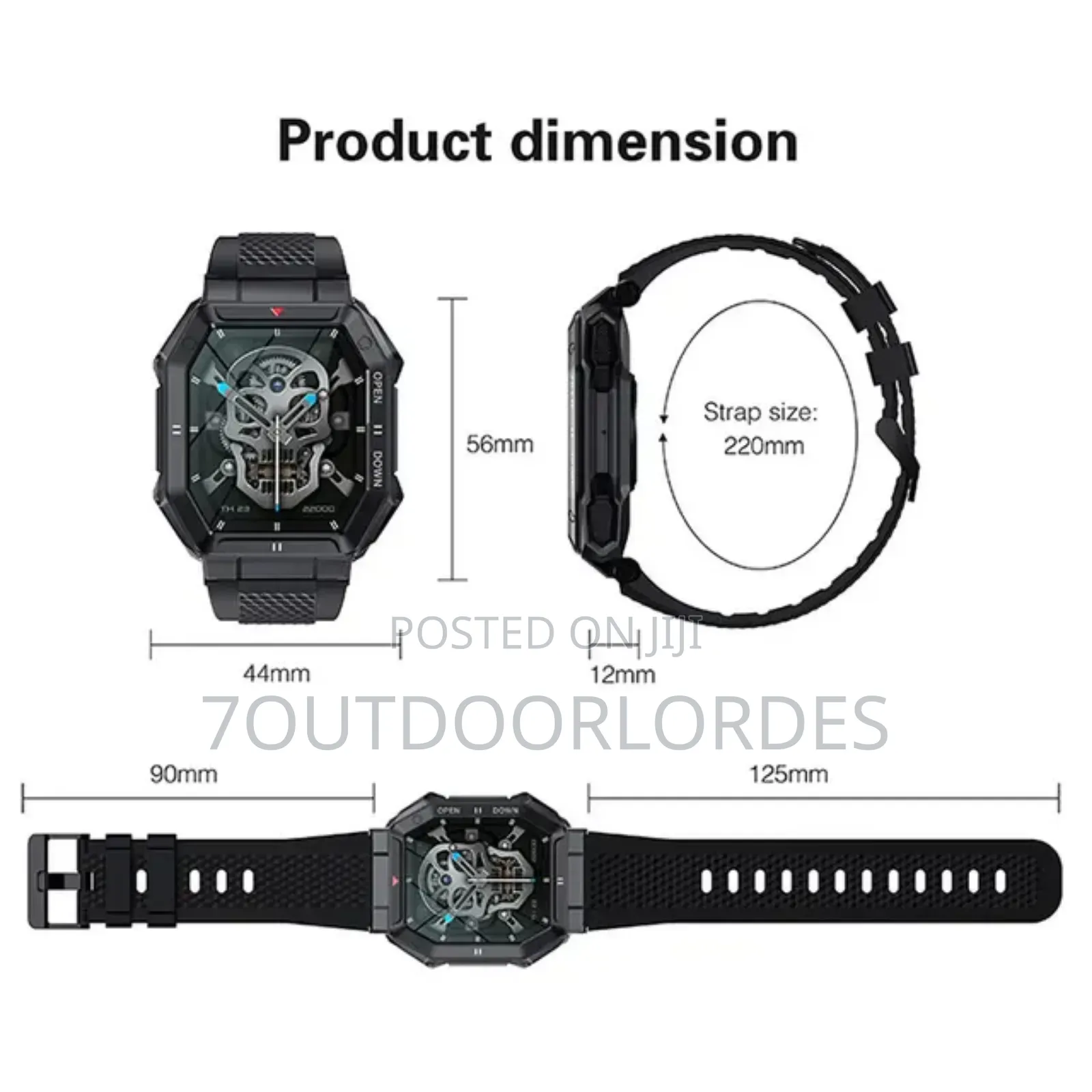 Tactical Outdoor Smart Sport Watch