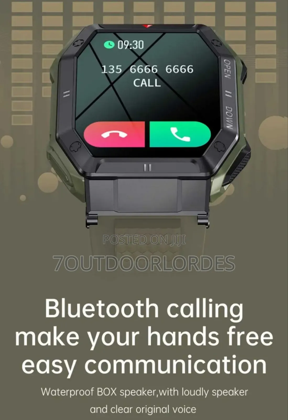 Tactical Outdoor Smart Sport Watch