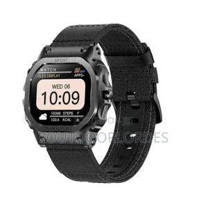 Tactical Outdoor Smart Sport Watch With 1 Extra Strap