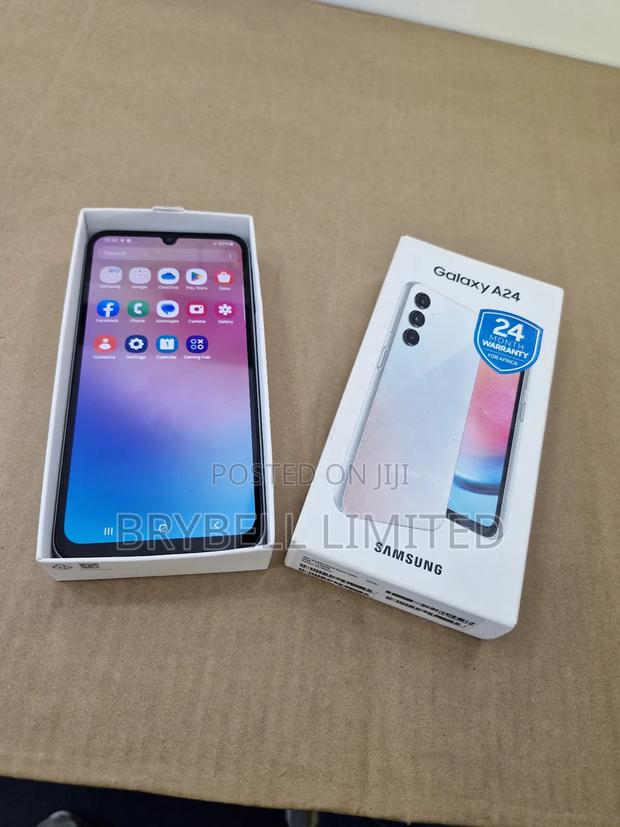 Samsung Galaxy A24 4G 128 GB Silver - main view