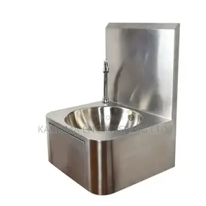 Wall-Mounted Hands Free Knee Operation Sink