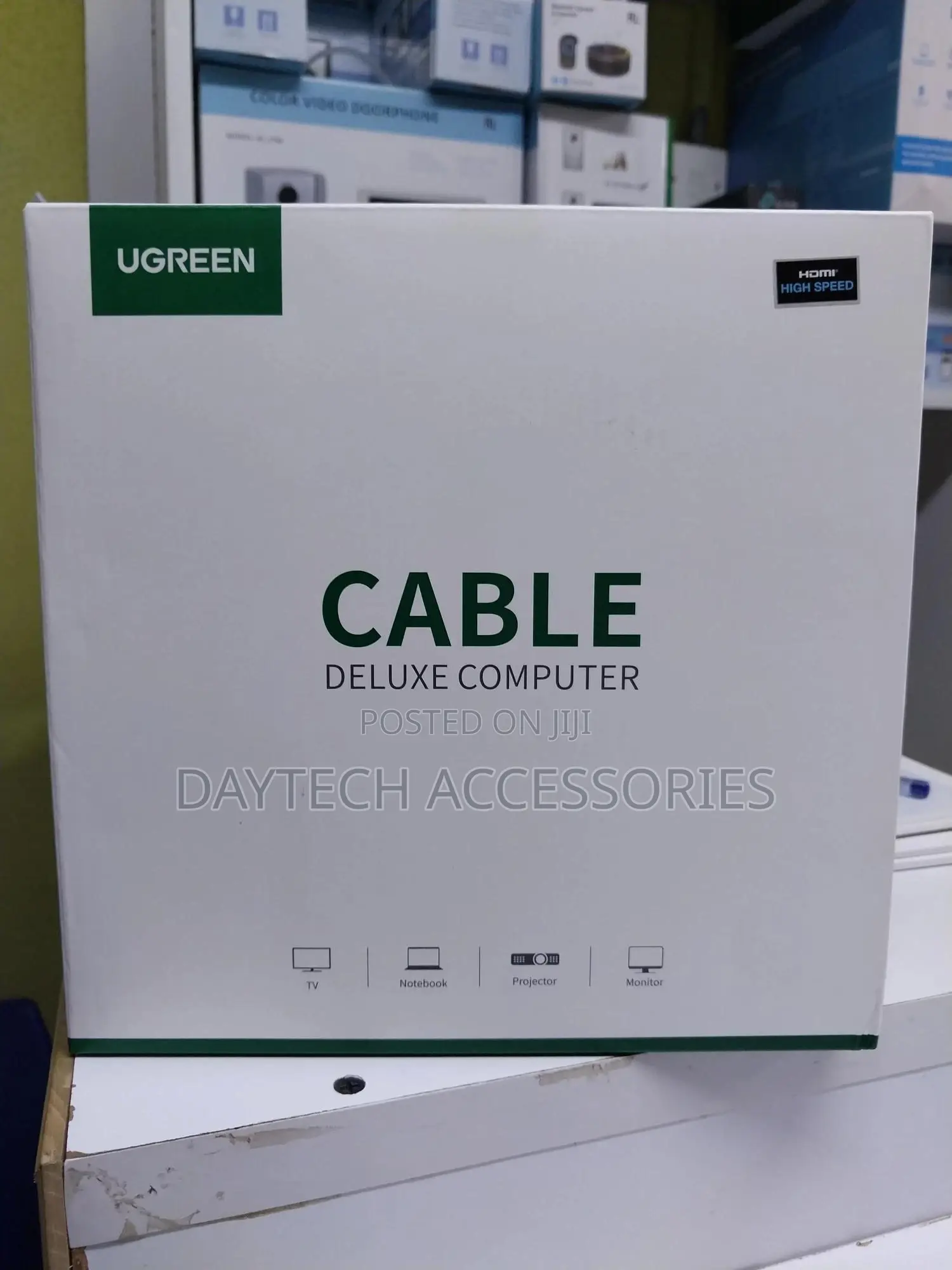 Ugreen 10114 Hdmi 2.0 to Hdmi Male Cable With Ethernet 30m