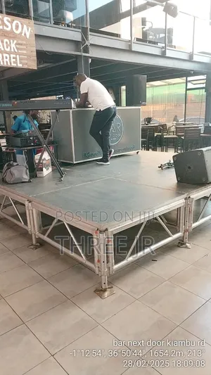 Nice Stage Set Up In A Club On Kiambu Road