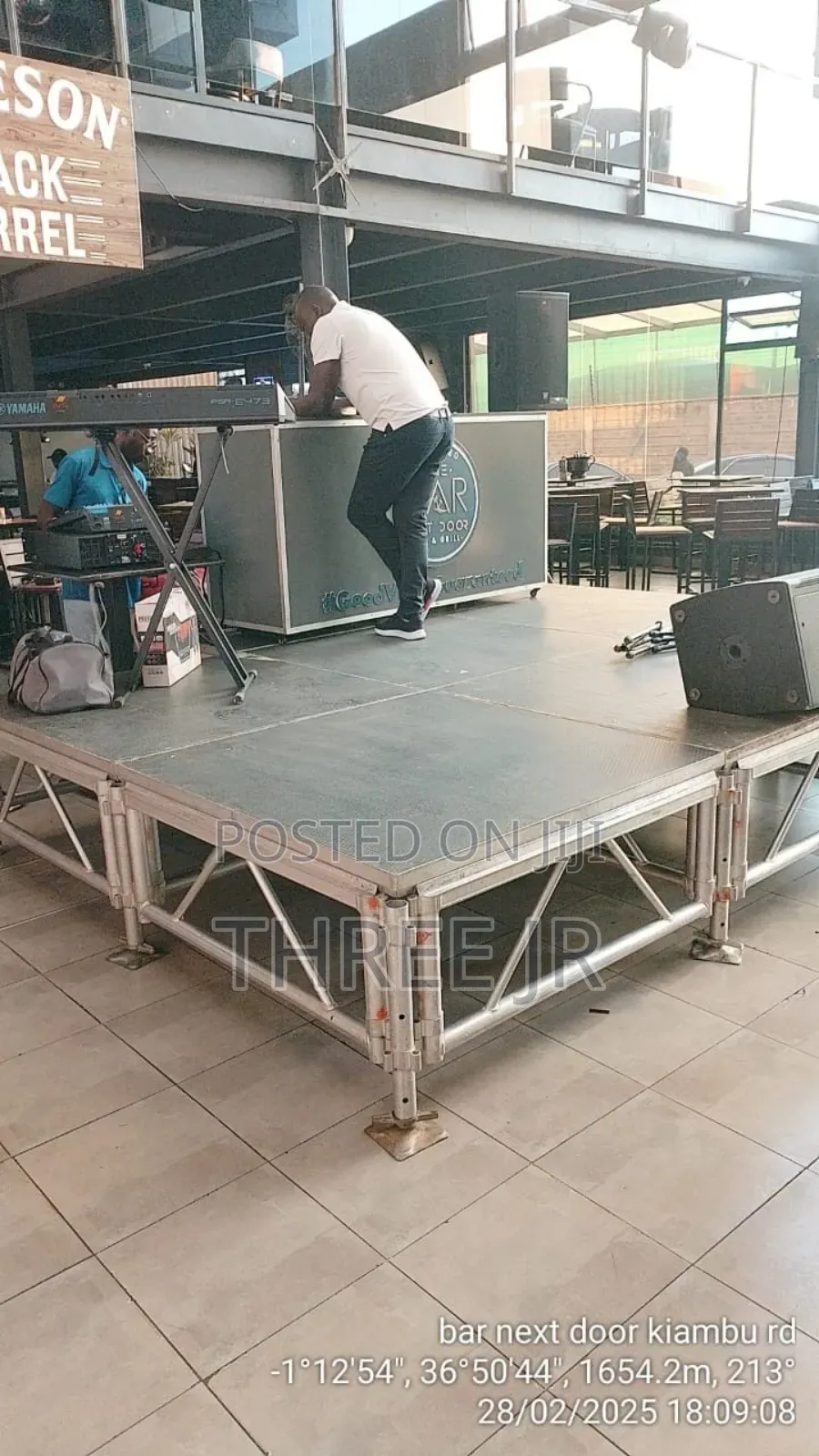 Nice Stage Set Up In A Club On Kiambu Road