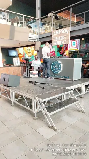 Stage For Performance Available For Hire
