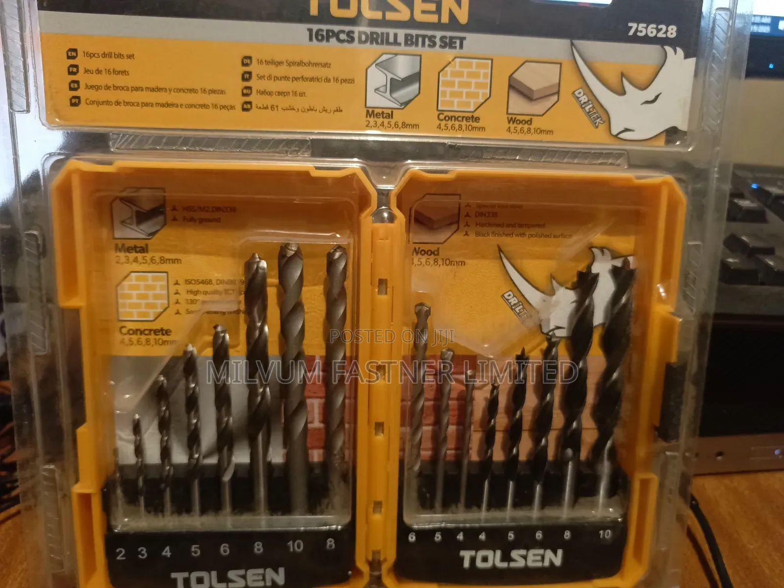 Drill Bit Set 16pcs