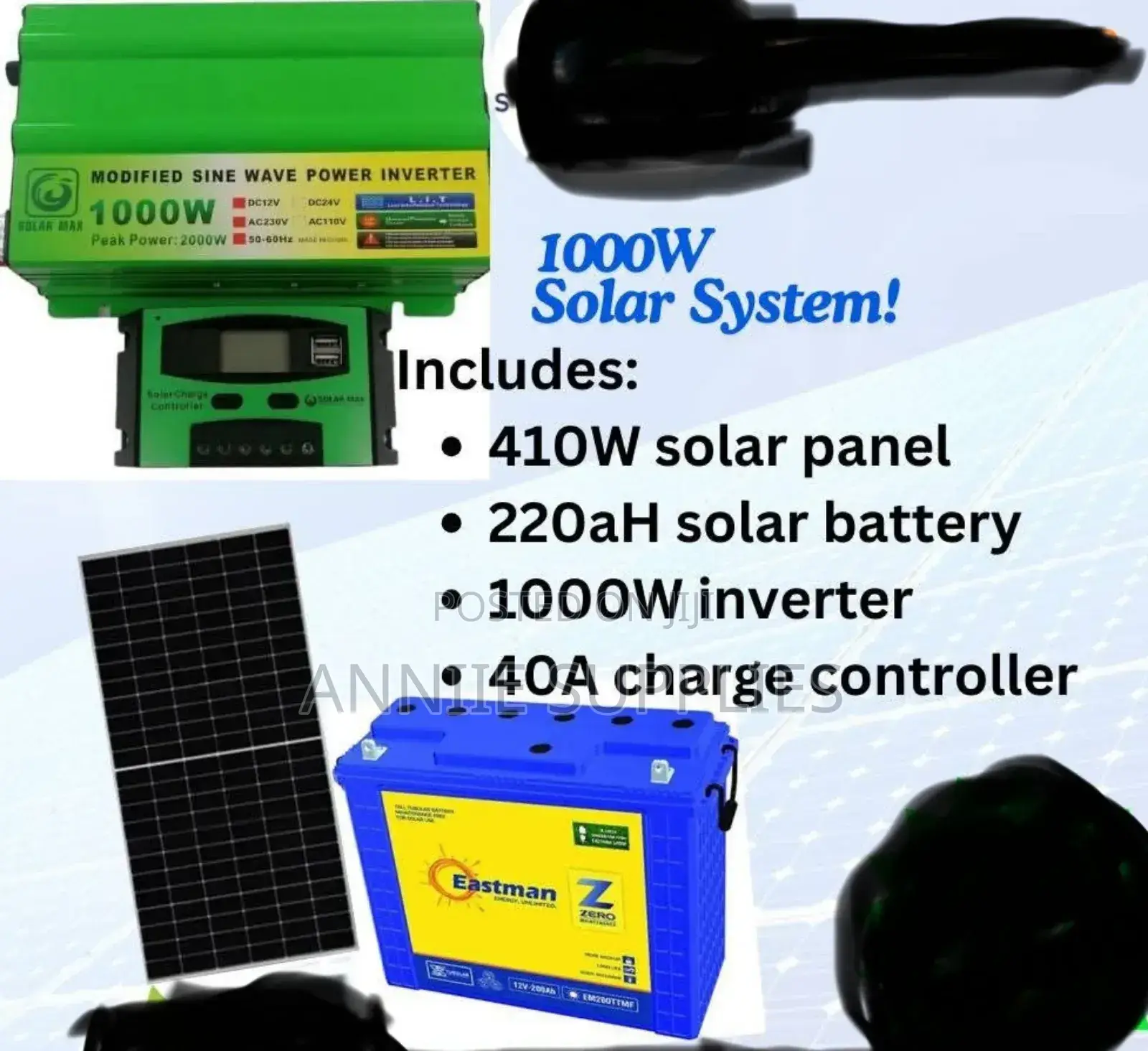 1000w Solar System
