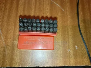 Letter Punch Set 6mm