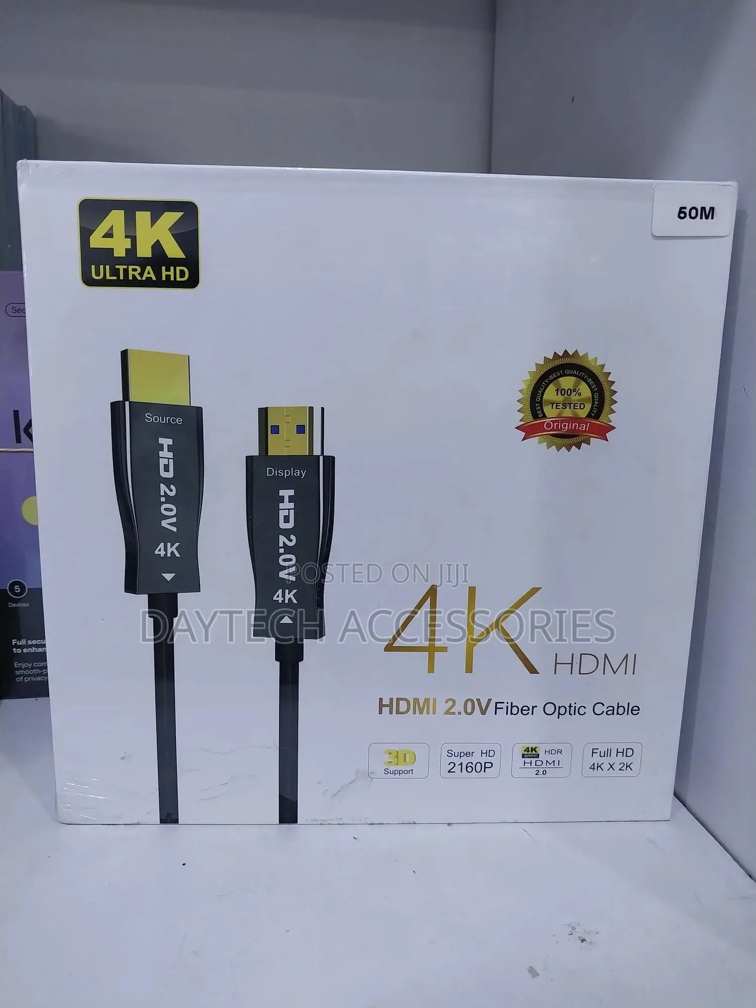 Hdmi 50m Ultra Hd Optical Fibre Cable