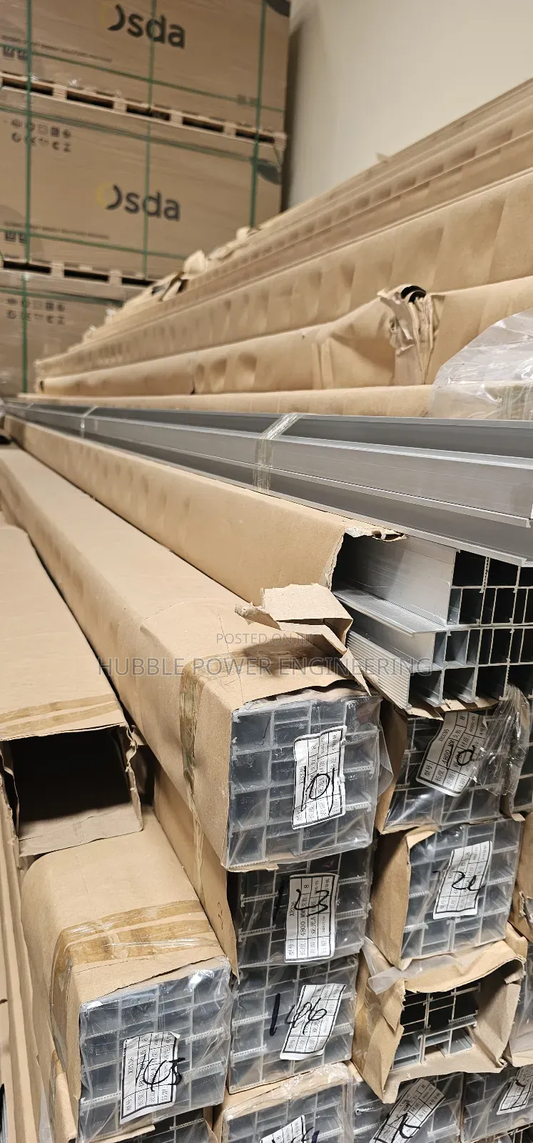 Aluminium Rails 2.4m, 4.8m