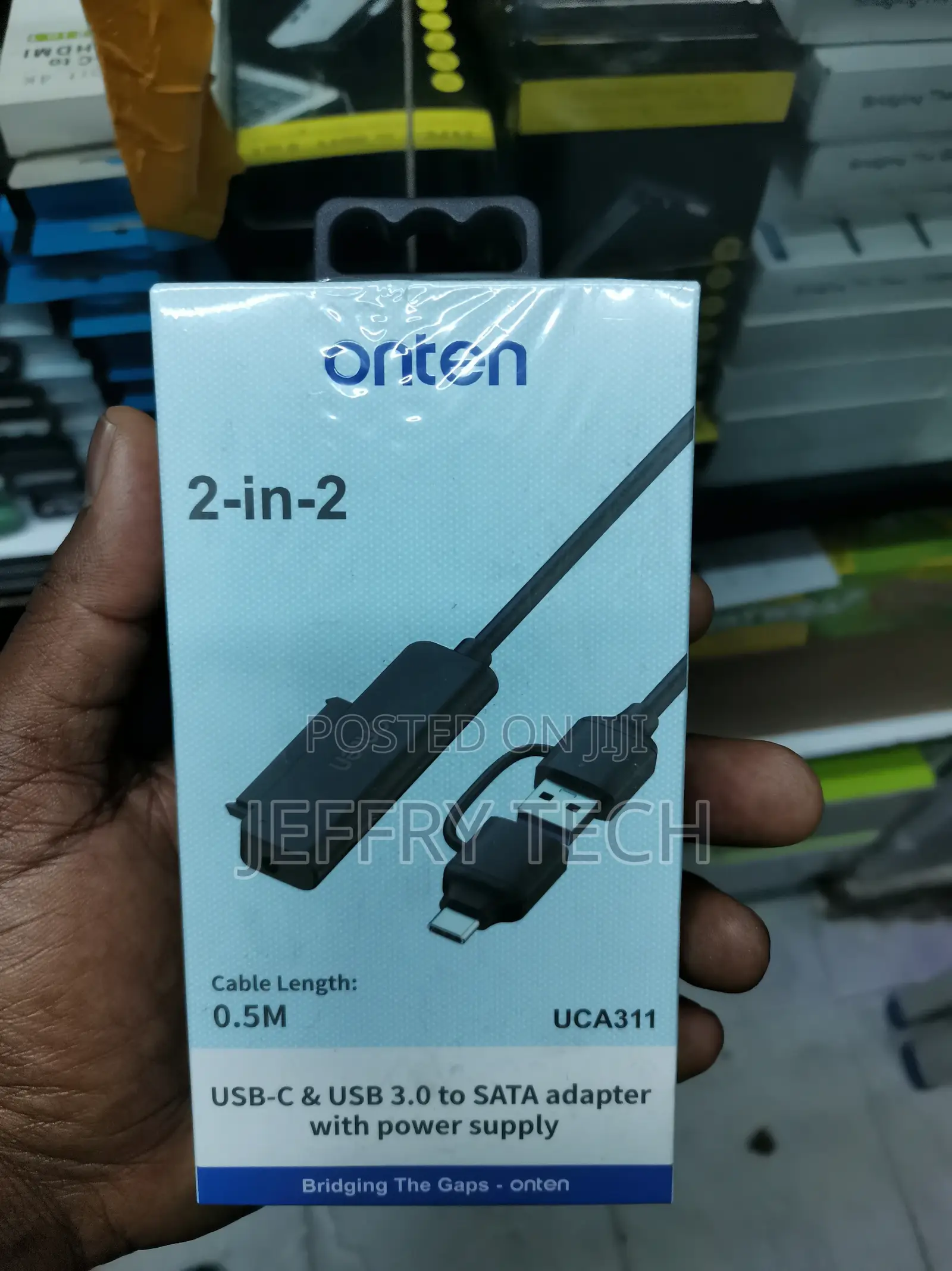 Usb-C to Adapter to Usb Adapter for SSD/HDD Laptop Hard Dri