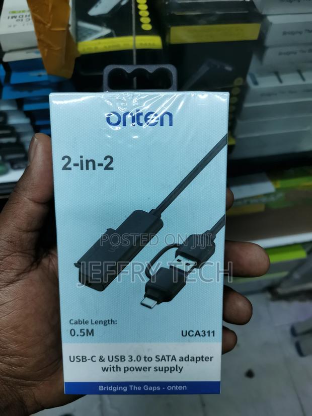 Usb-C to Adapter to Usb Adapter for SSD/HDD Laptop Hard Dri - main view