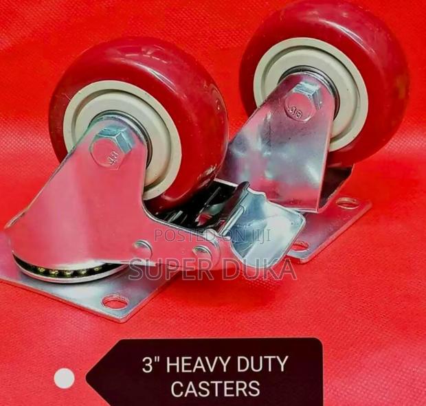 3 Inch Heavy Duty Caster Wheels With Brakes