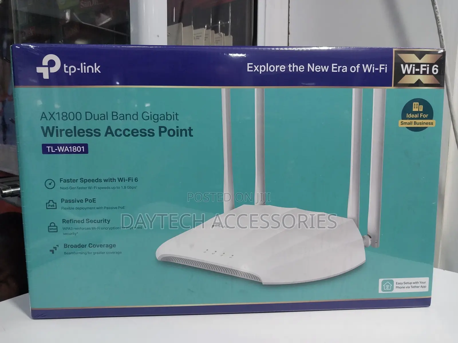 Tp-Link Ax1800 Dual Band Gigabit Wi-Fi 6 Access Point