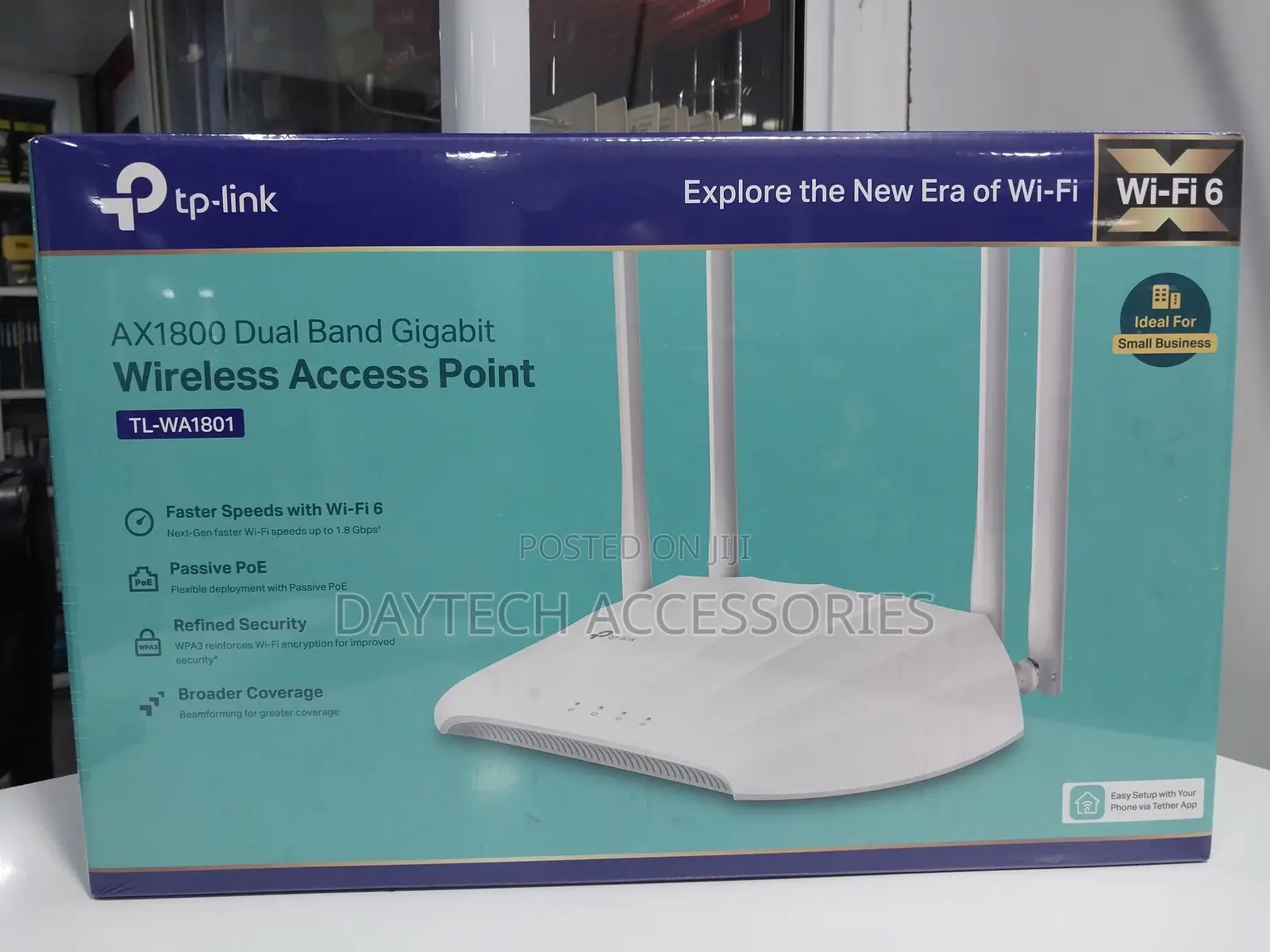 Tp-Link Ax1800 Dual Band Gigabit Wi-Fi 6 Access Point