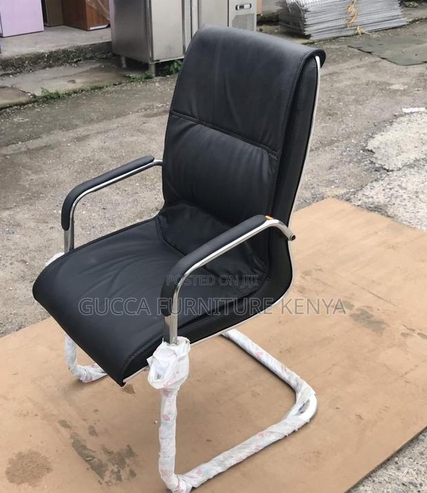 Office Chairs: Office Simple Leather Kneeling Chair - thumbnail 5
