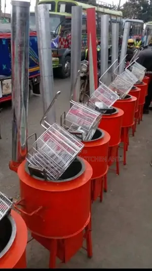 Commercial Charcoal Chips Fryers