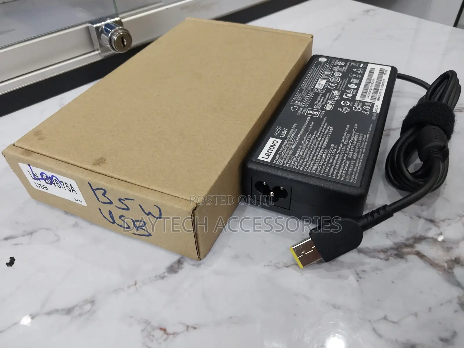 Lenovo Original 20v 6.75a 135w Power Supply With Usb Pin