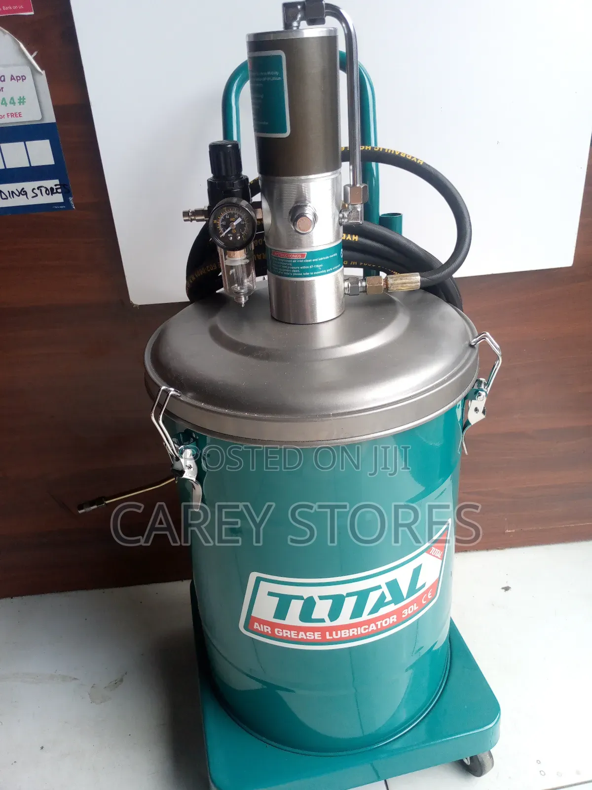 Total Pneumatic Grease Bucket 30l