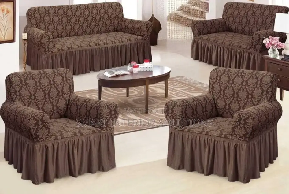 Jacquard Sofa Covers – 5 Seater