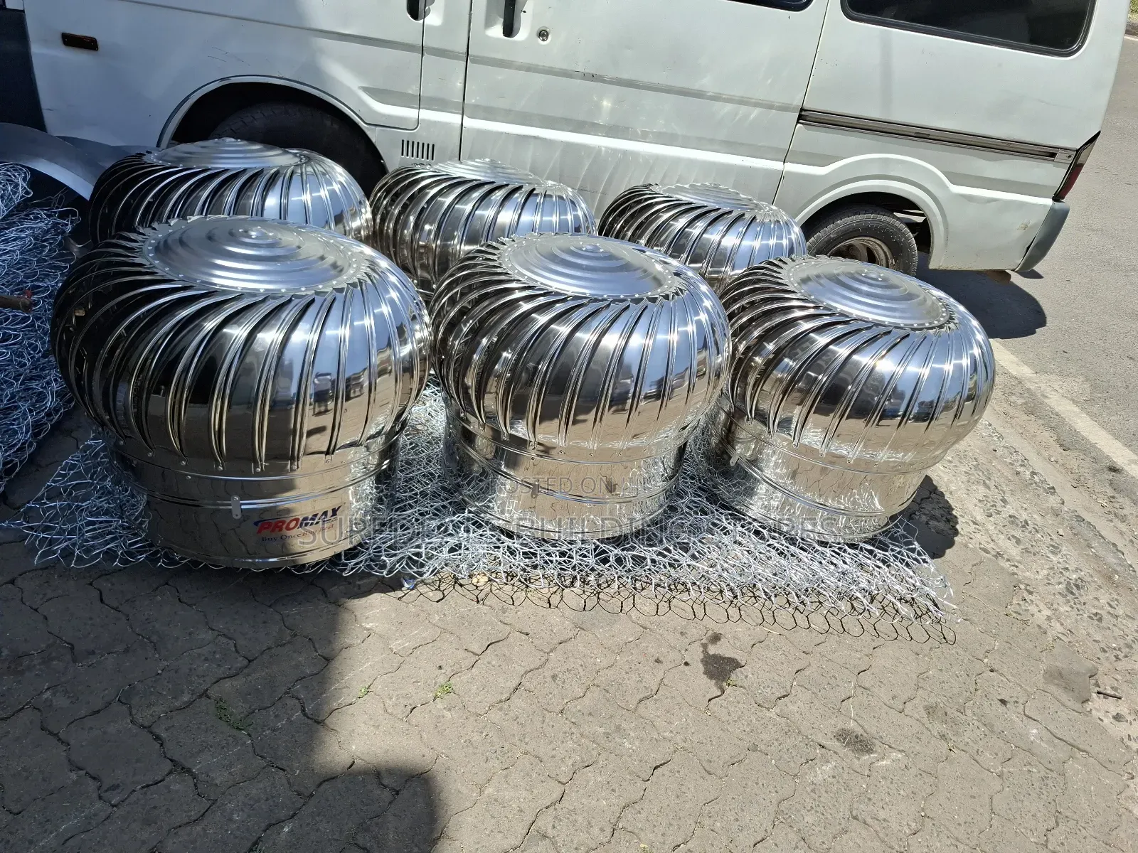 600mm Diameter Wind Driven Cyclone/Ventrator.