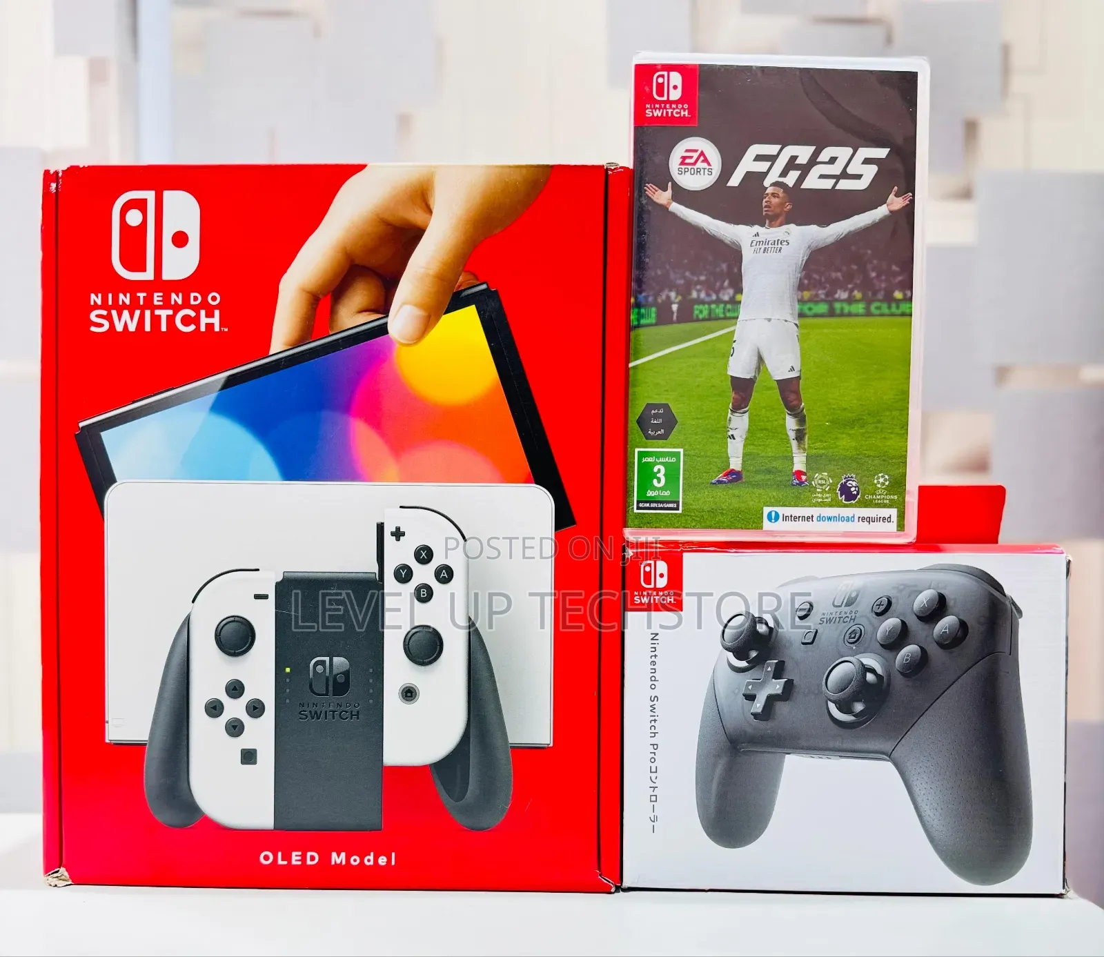 Nintendo Switch Oled Model Console | Fc25 & Pro Controller