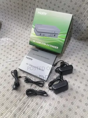 Leading,
120m Hdmi Usb KVM Extender Over Cat5e/6 Rj45