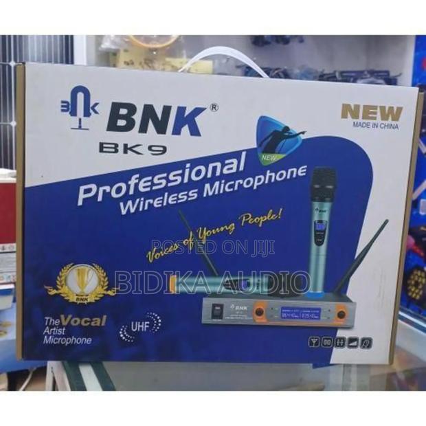 BNK Bk-9 Dual Channel Uhf Wireless Microphone - main view