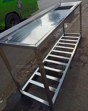 Superb Design Stainless Steel Hand Wash Sink With a Rack